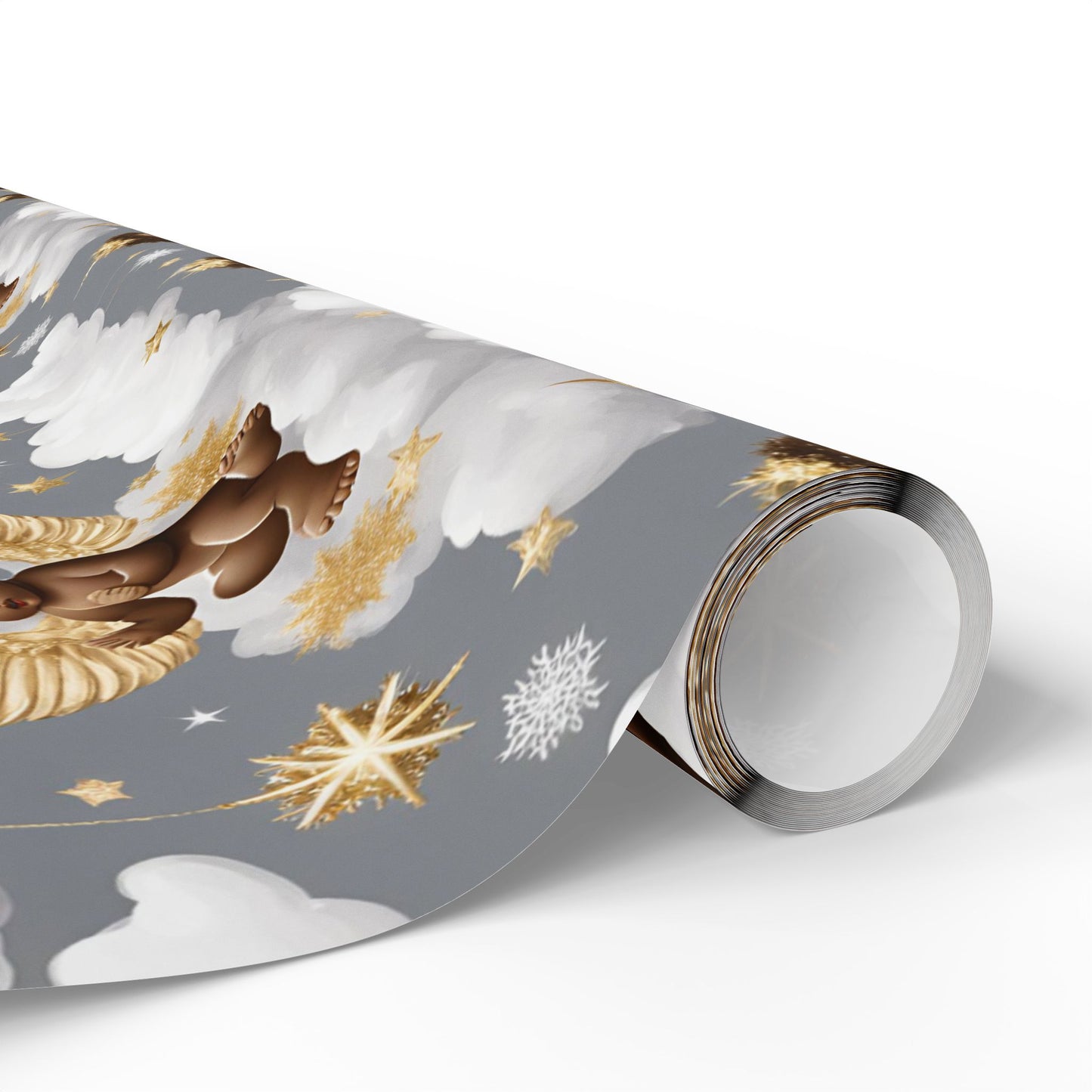 Little Black Angels Wrapping Paper Wrapping Paper