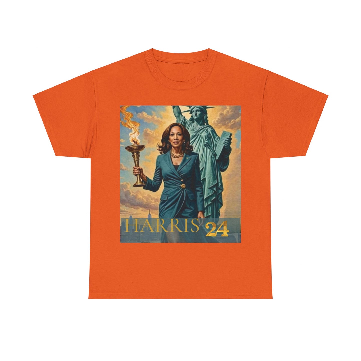 Kamala Harris Statue of Liberty T-Shirt - "How Hard Could It Be? Boys Do It.