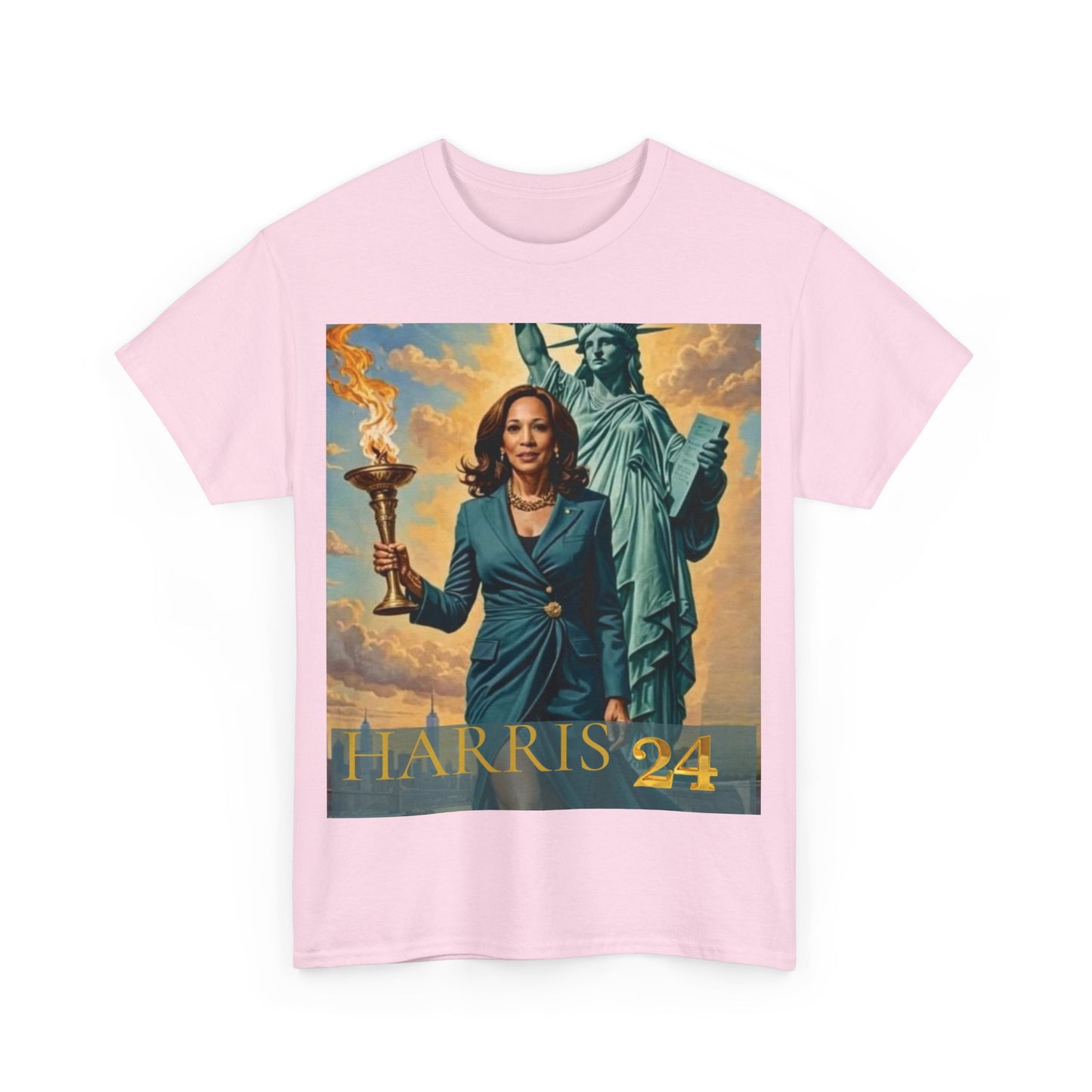 Kamala Harris Statue of Liberty T-Shirt - "How Hard Could It Be? Boys Do It.
