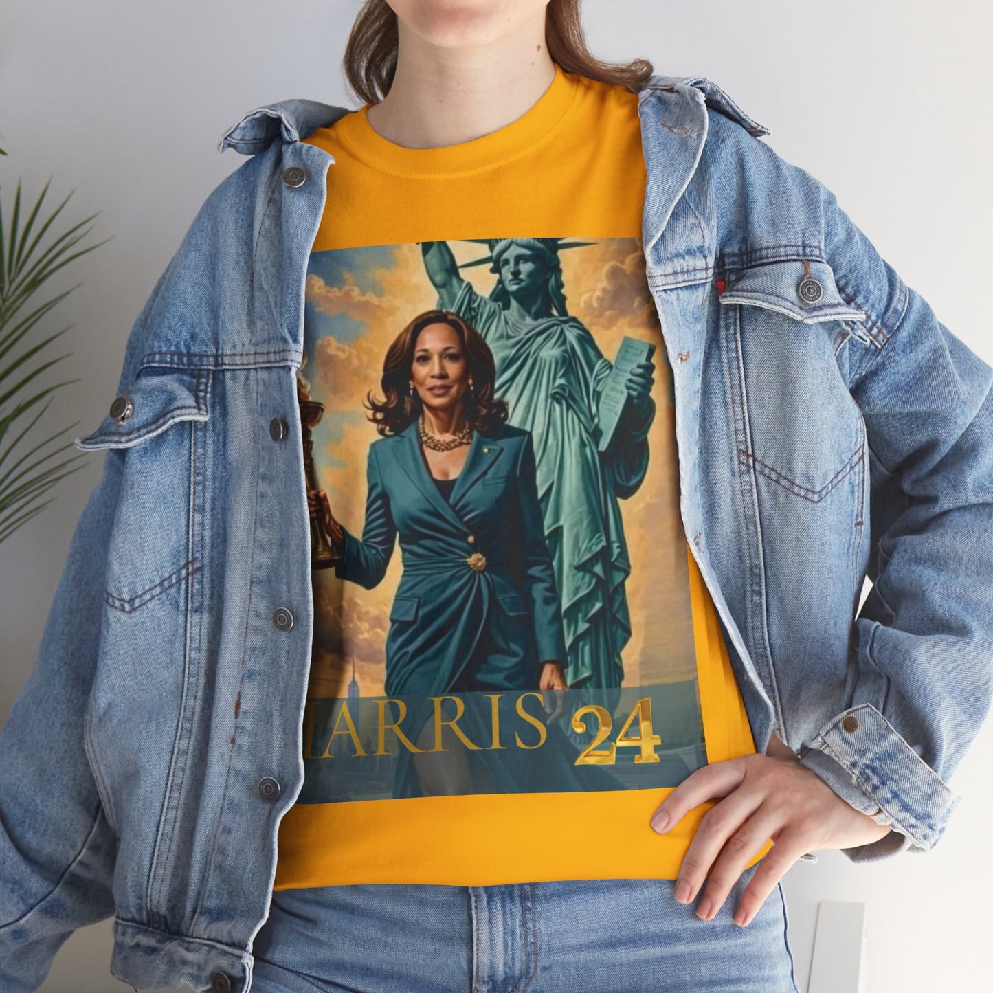 Kamala Harris Statue of Liberty T-Shirt - "How Hard Could It Be? Boys Do It.