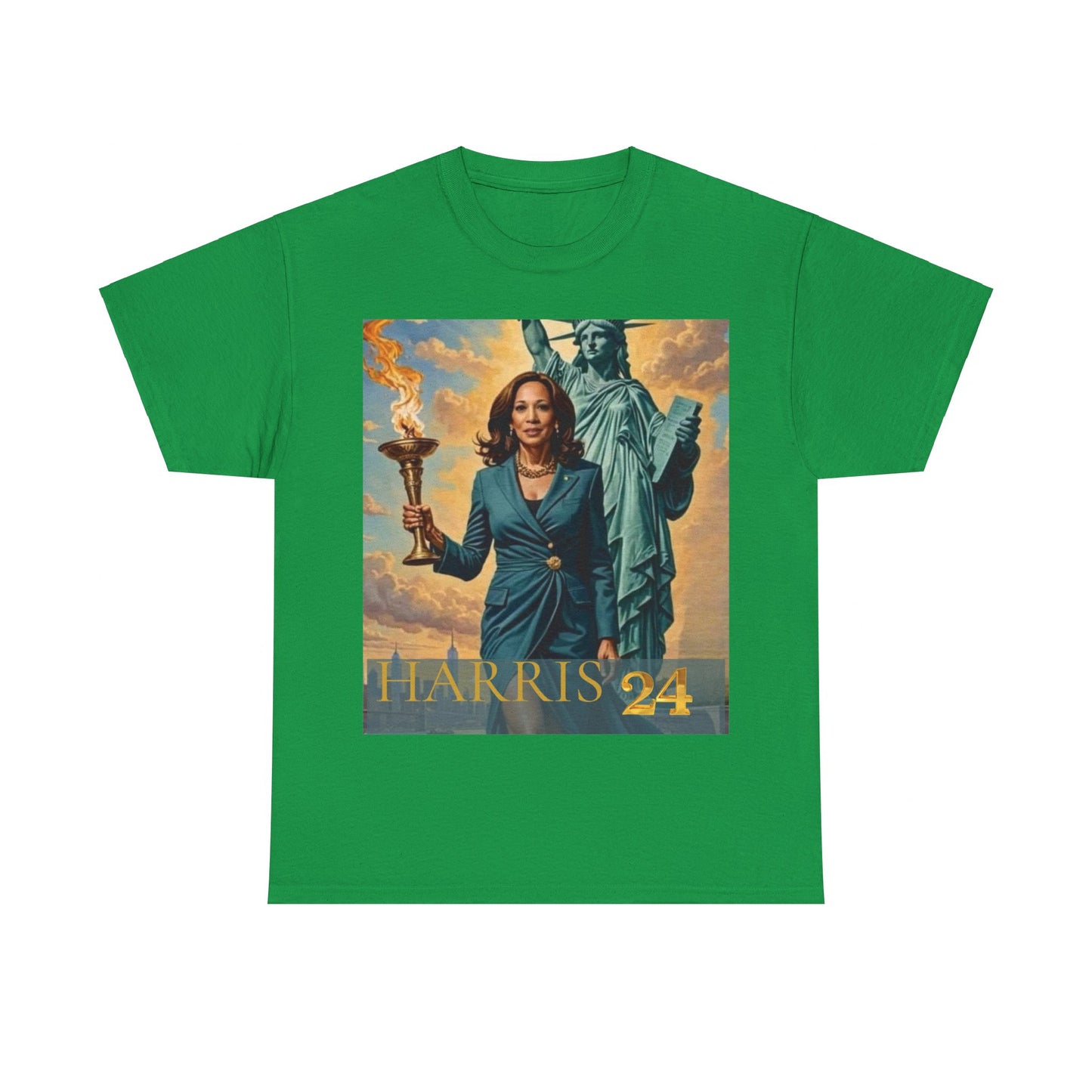 Kamala Harris Statue of Liberty T-Shirt - "How Hard Could It Be? Boys Do It.