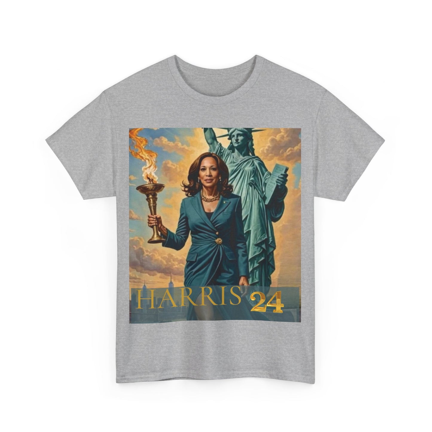Kamala Harris Statue of Liberty T-Shirt - "How Hard Could It Be? Boys Do It.