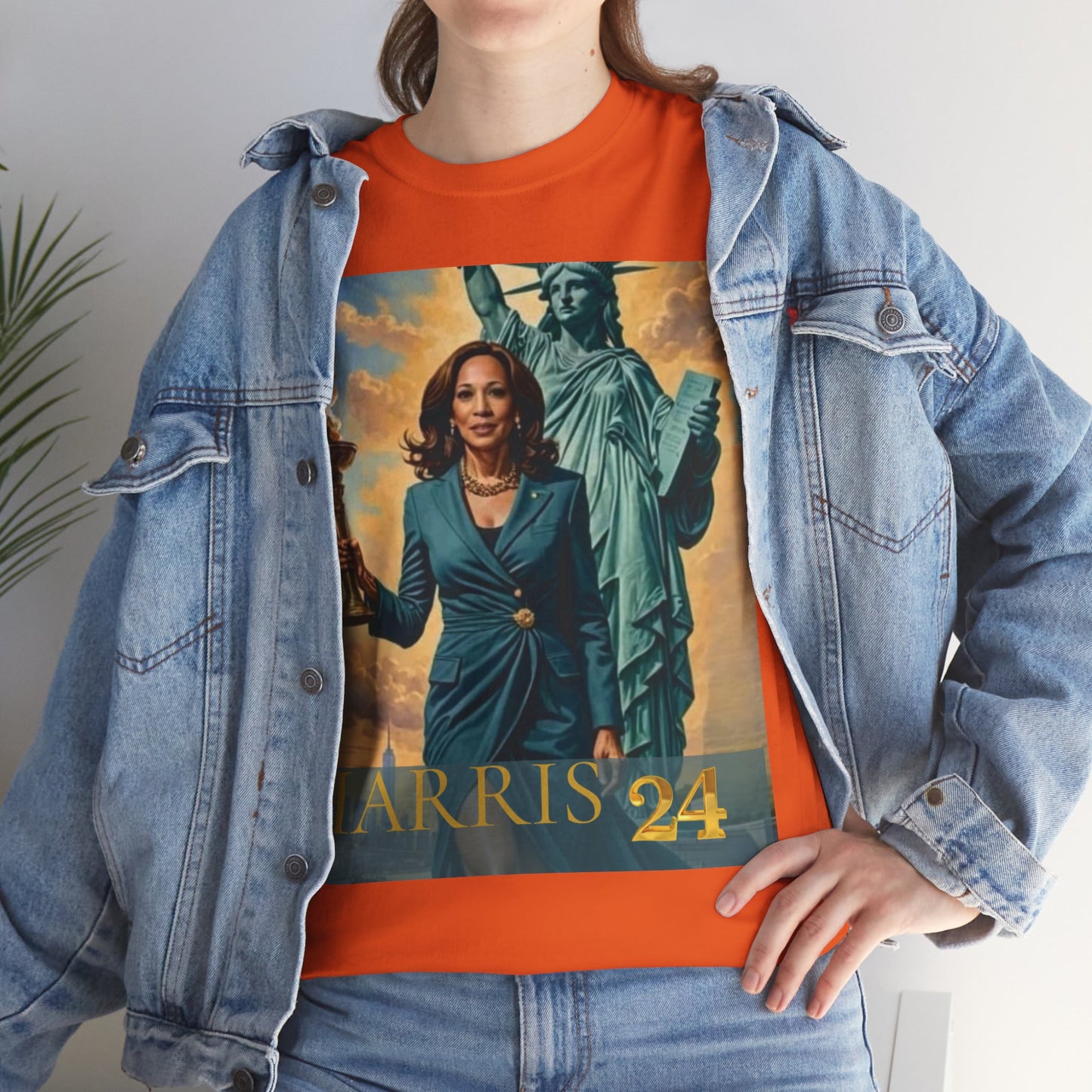 Kamala Harris Statue of Liberty T-Shirt - "How Hard Could It Be? Boys Do It.