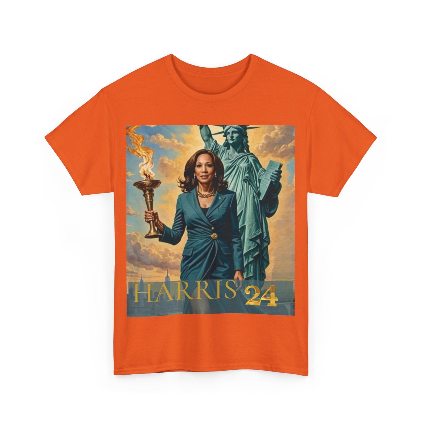 Kamala Harris Statue of Liberty T-Shirt - "How Hard Could It Be? Boys Do It.