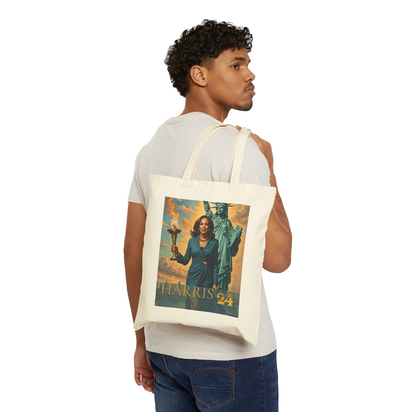 Kamala Harris Statue of Liberty Bag - Carry Empowerment with You!