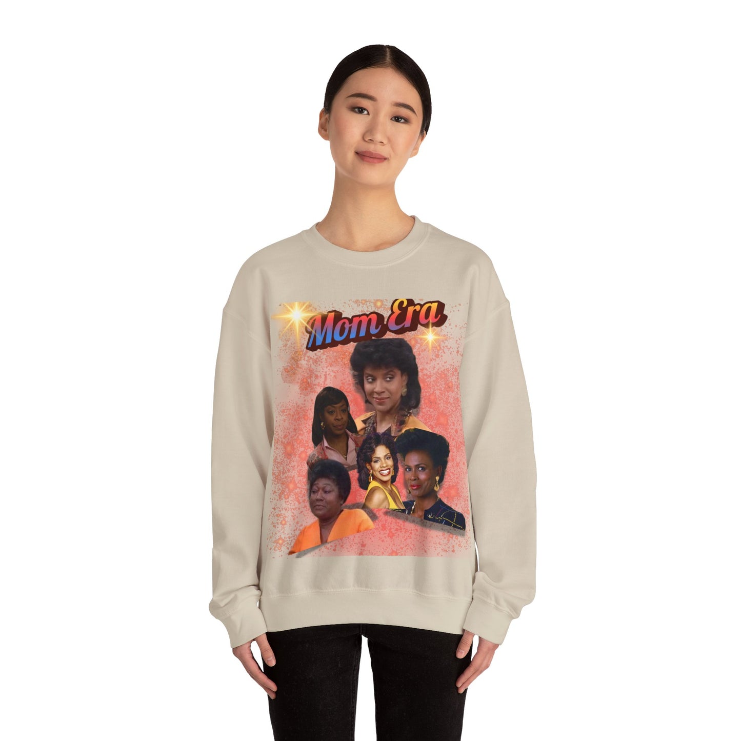 Mom Era crew neck Tshirt