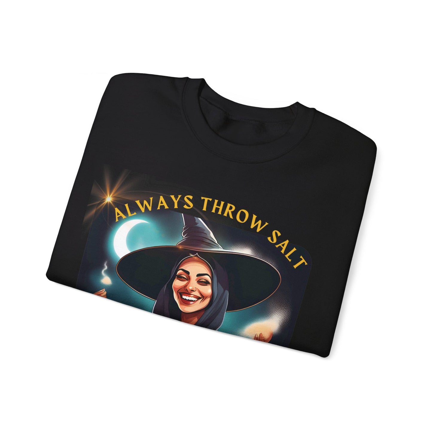 Witchy Halloween Shirt - "Always Throw Salt Over Your Shoulder" from Practical Magic