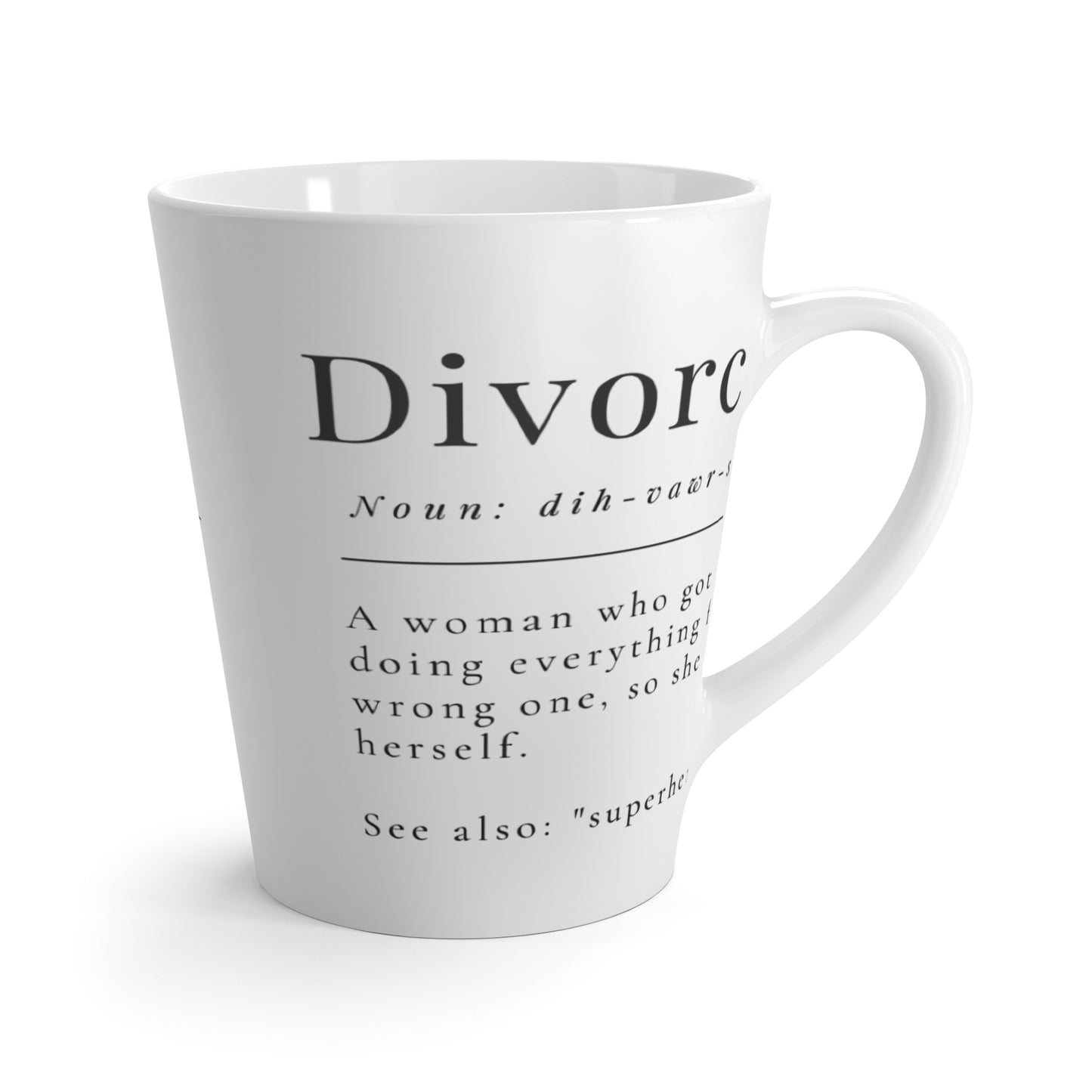Divorcee mug