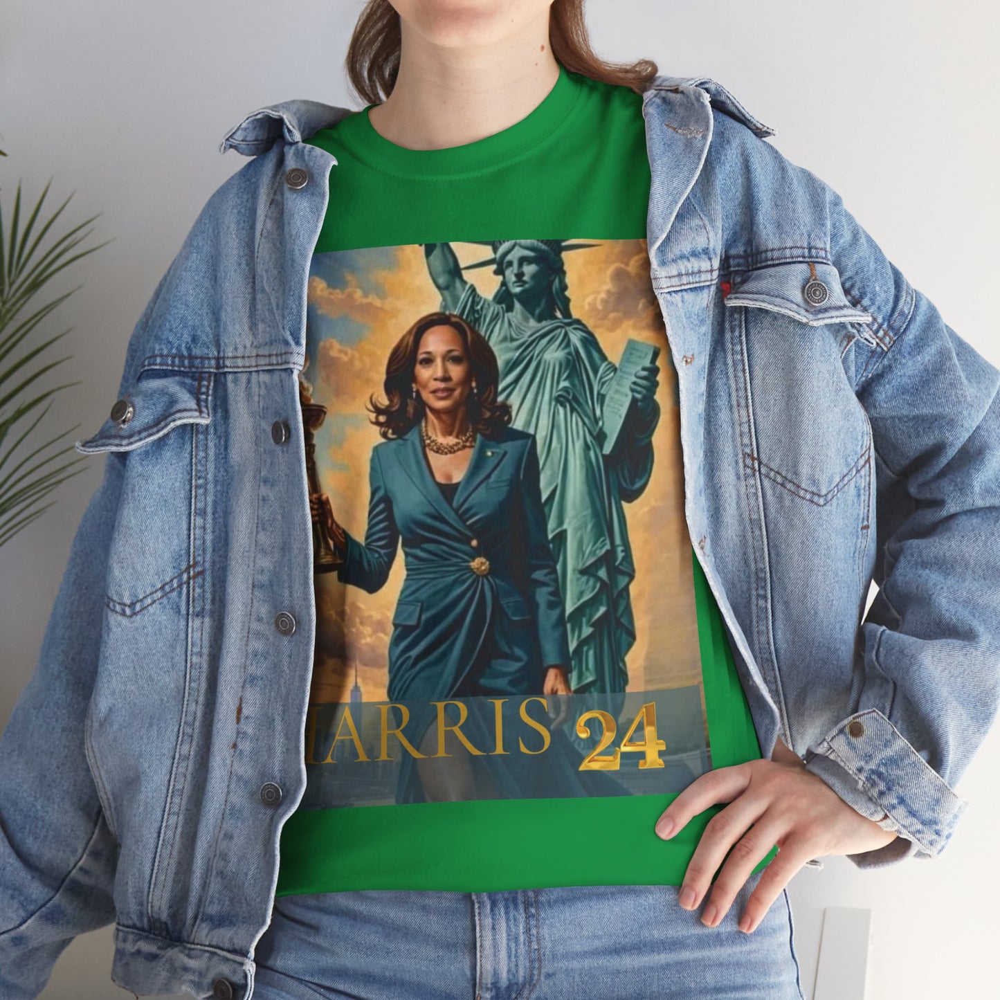 Kamala Harris Statue of Liberty T-Shirt - "How Hard Could It Be? Boys Do It.