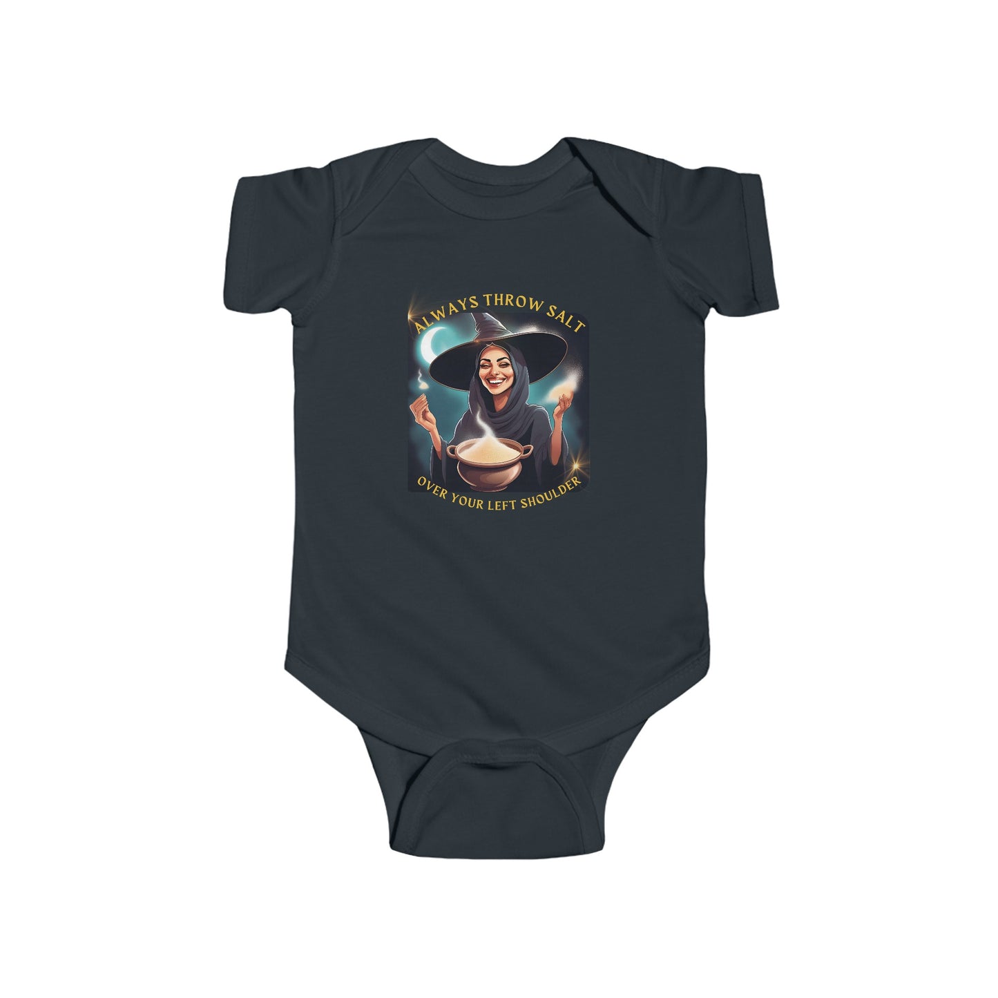 Always throw salt over your shoulder practical magic shirt Infant Fine Jersey Bodysuit