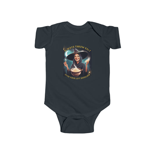 Always throw salt over your shoulder practical magic shirt Infant Fine Jersey Bodysuit