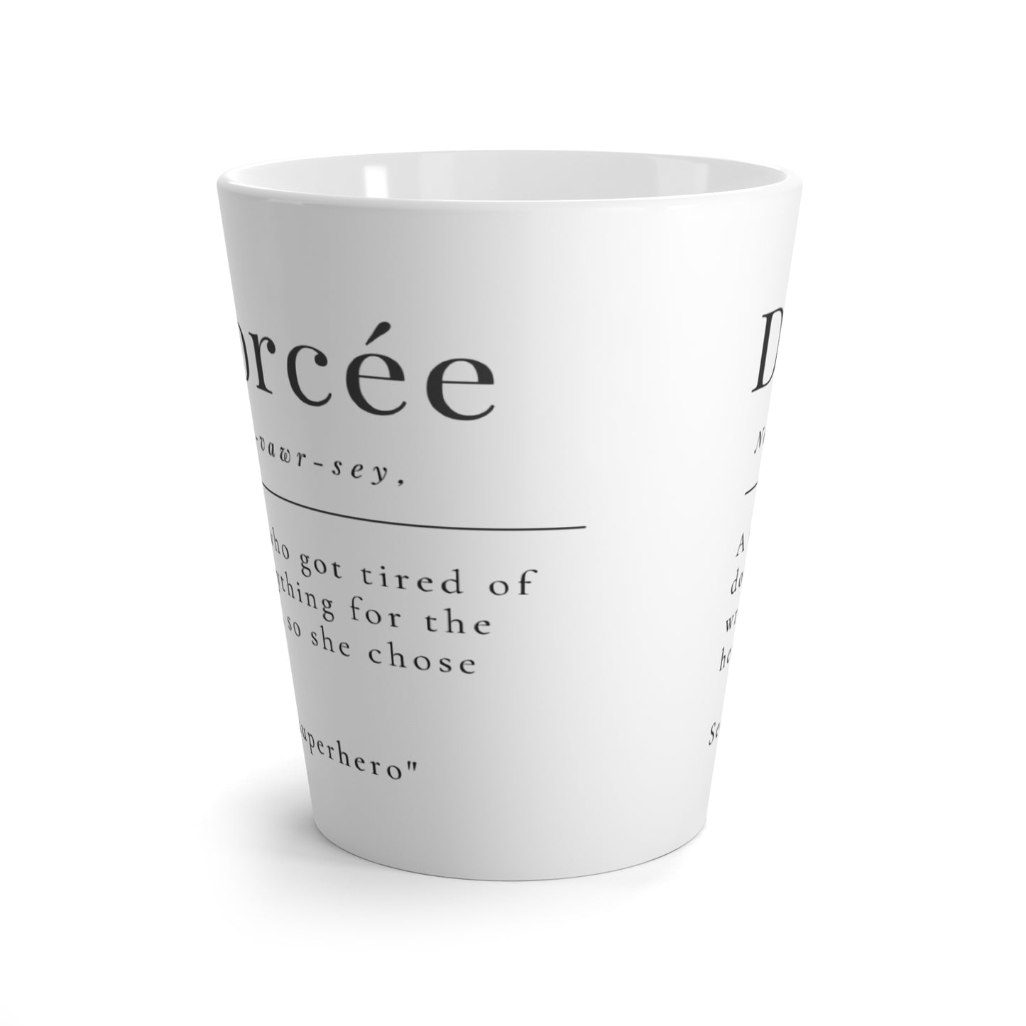 Divorcee mug