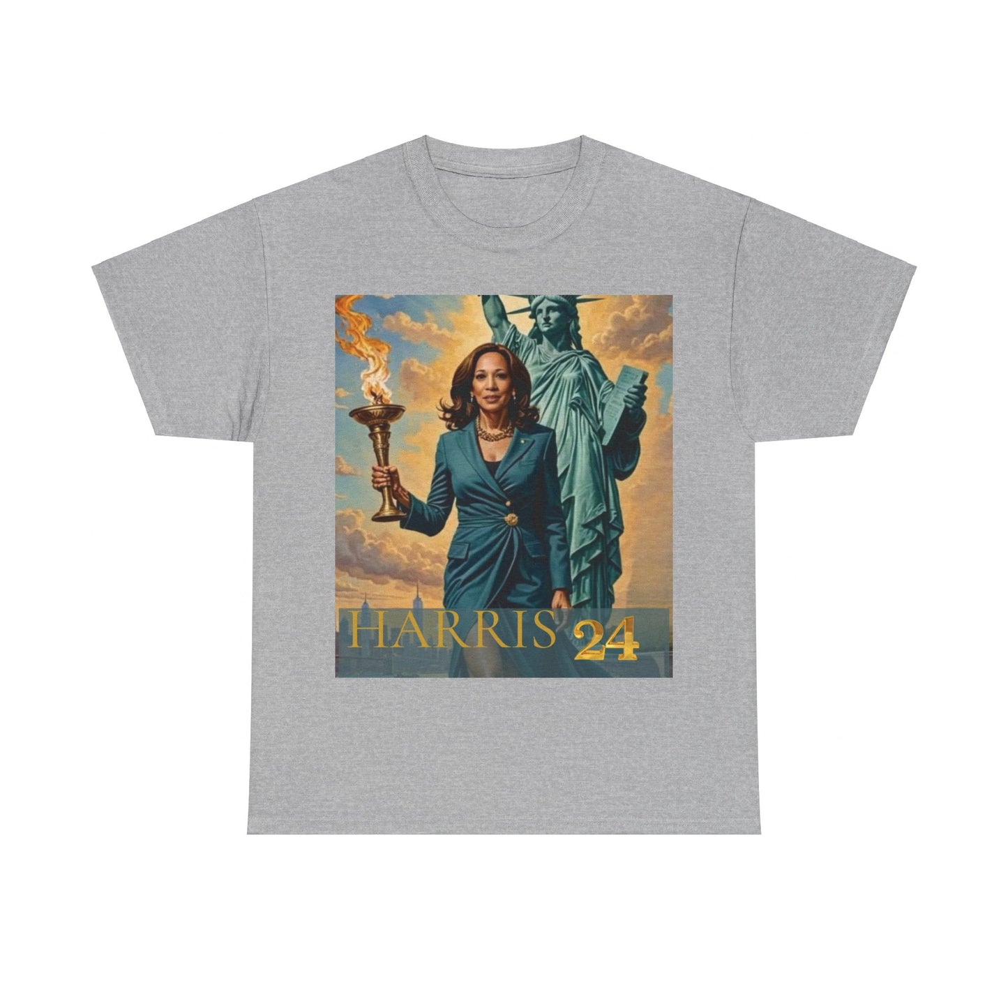 Kamala Harris Statue of Liberty T-Shirt - "How Hard Could It Be? Boys Do It.