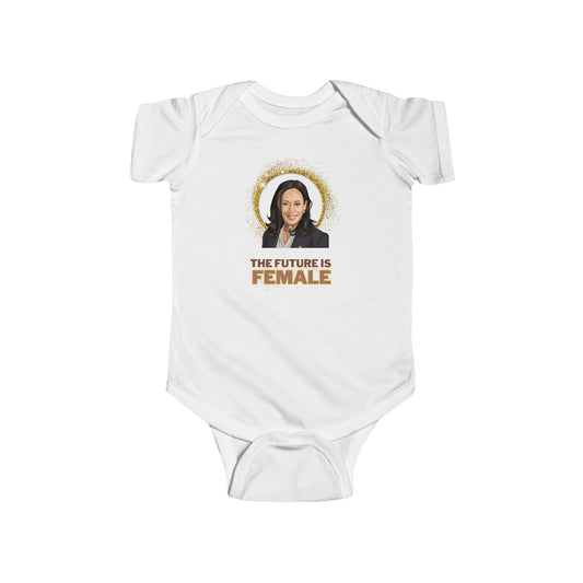 The Future is Female Baby Shirt Infant Fine Jersey Bodysuit