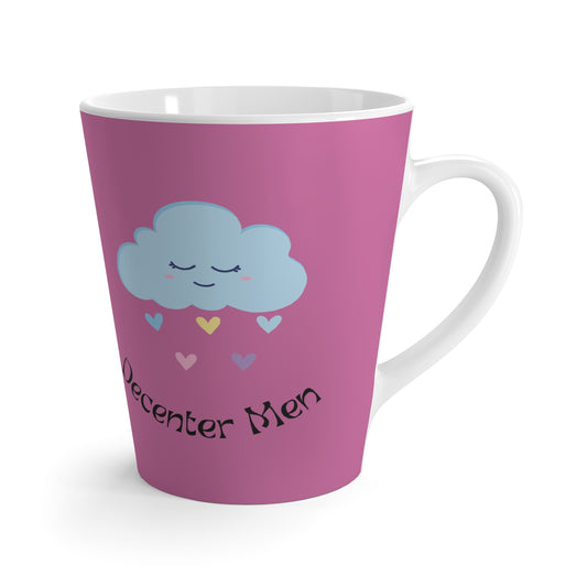 Latte Mug-Title: "Decenter Men, Center Yourself" Mug - Empower Your Mornings!