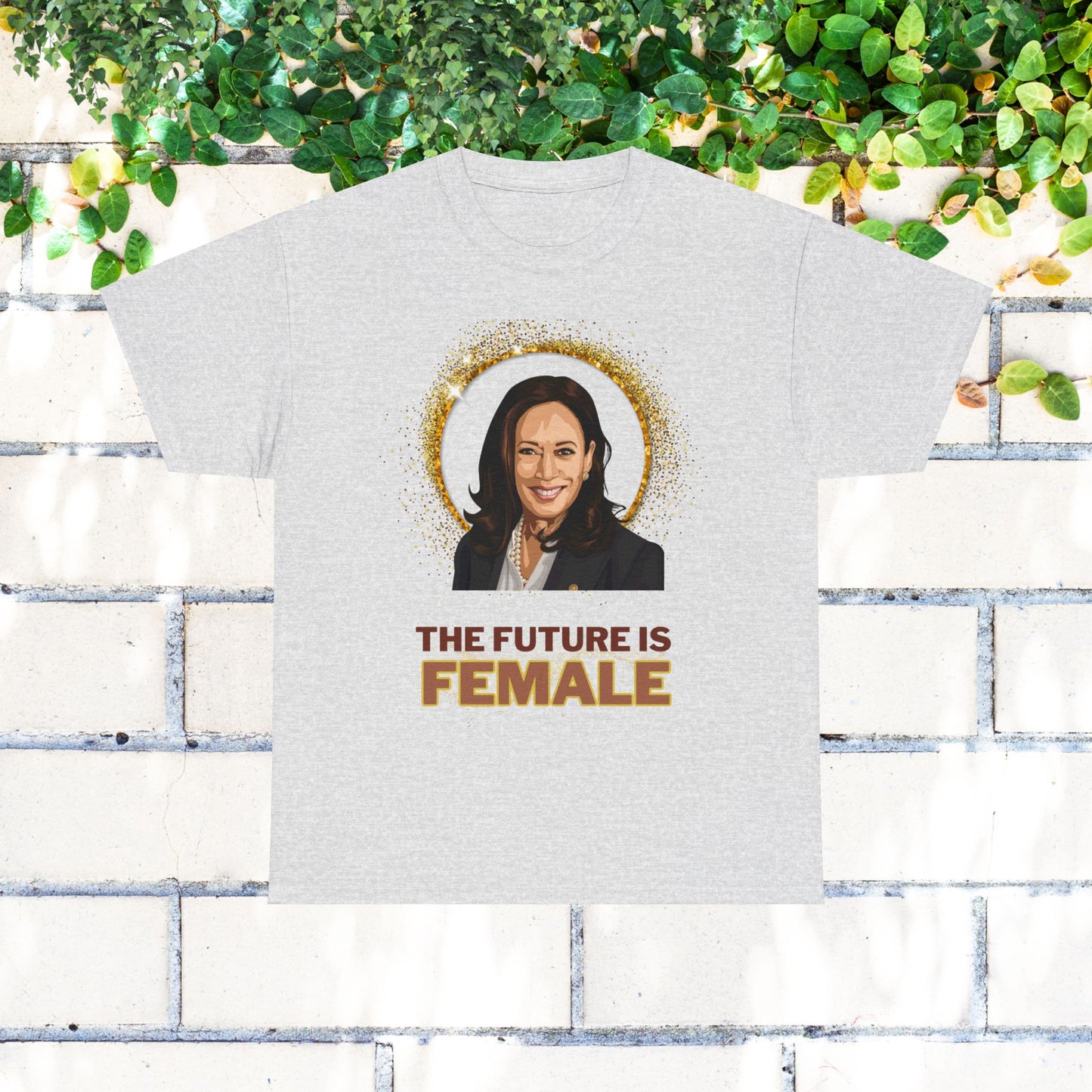 Kamala Harris "the future is female" Unisex Heavy Cotton Tee