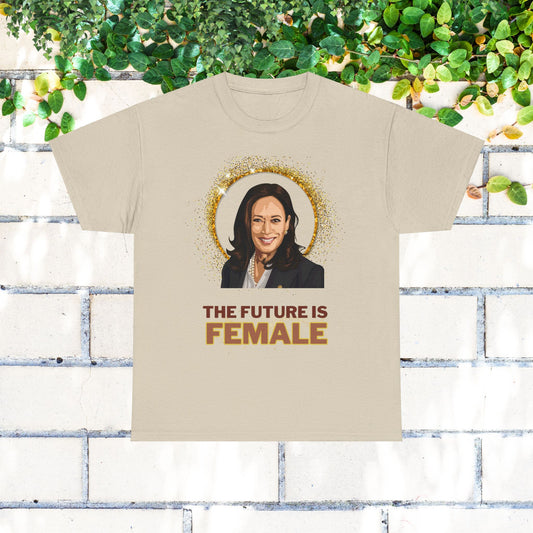 Kamala Harris "the future is female" Unisex Heavy Cotton Tee