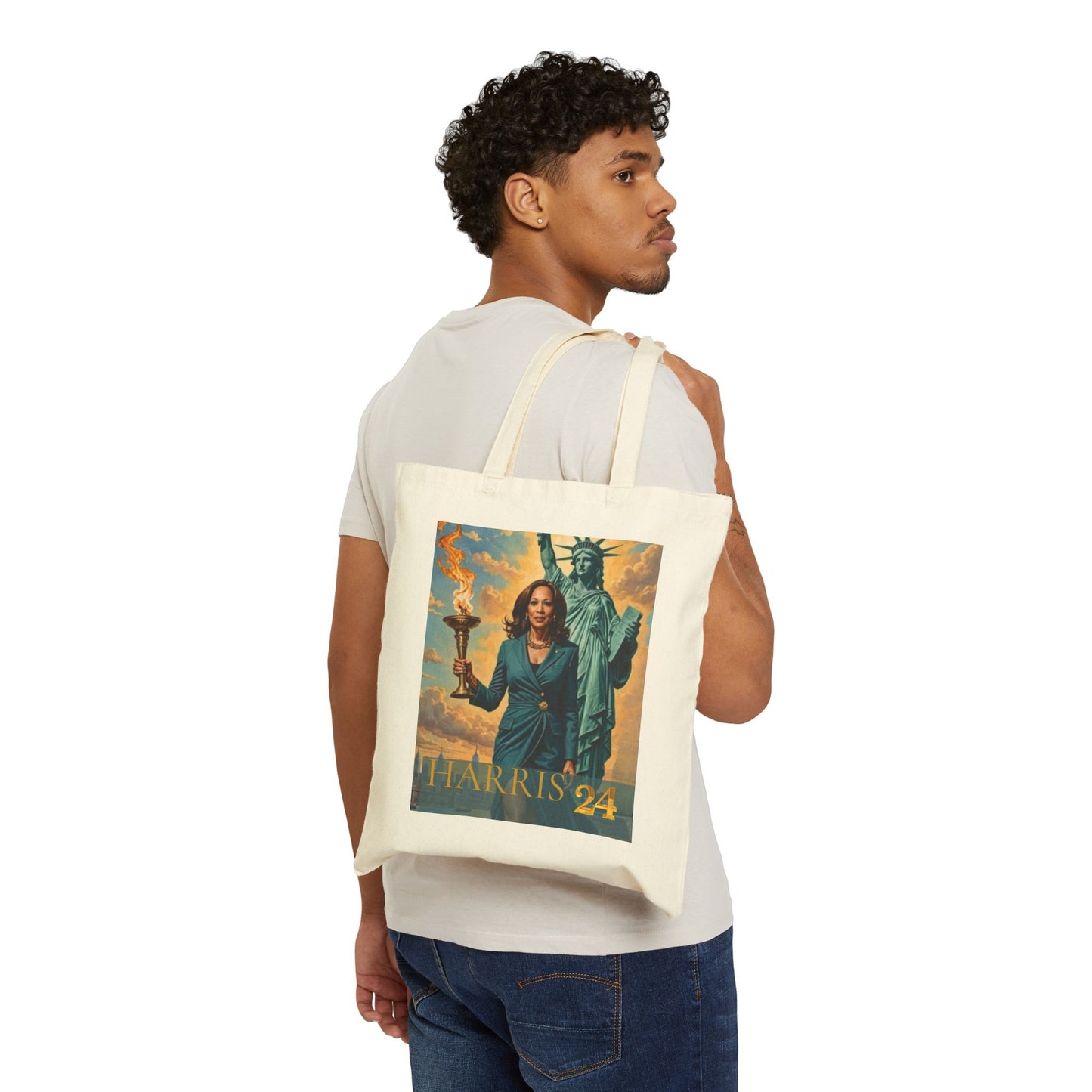 Kamala Harris Statue of Liberty Bag - Carry Empowerment with You!